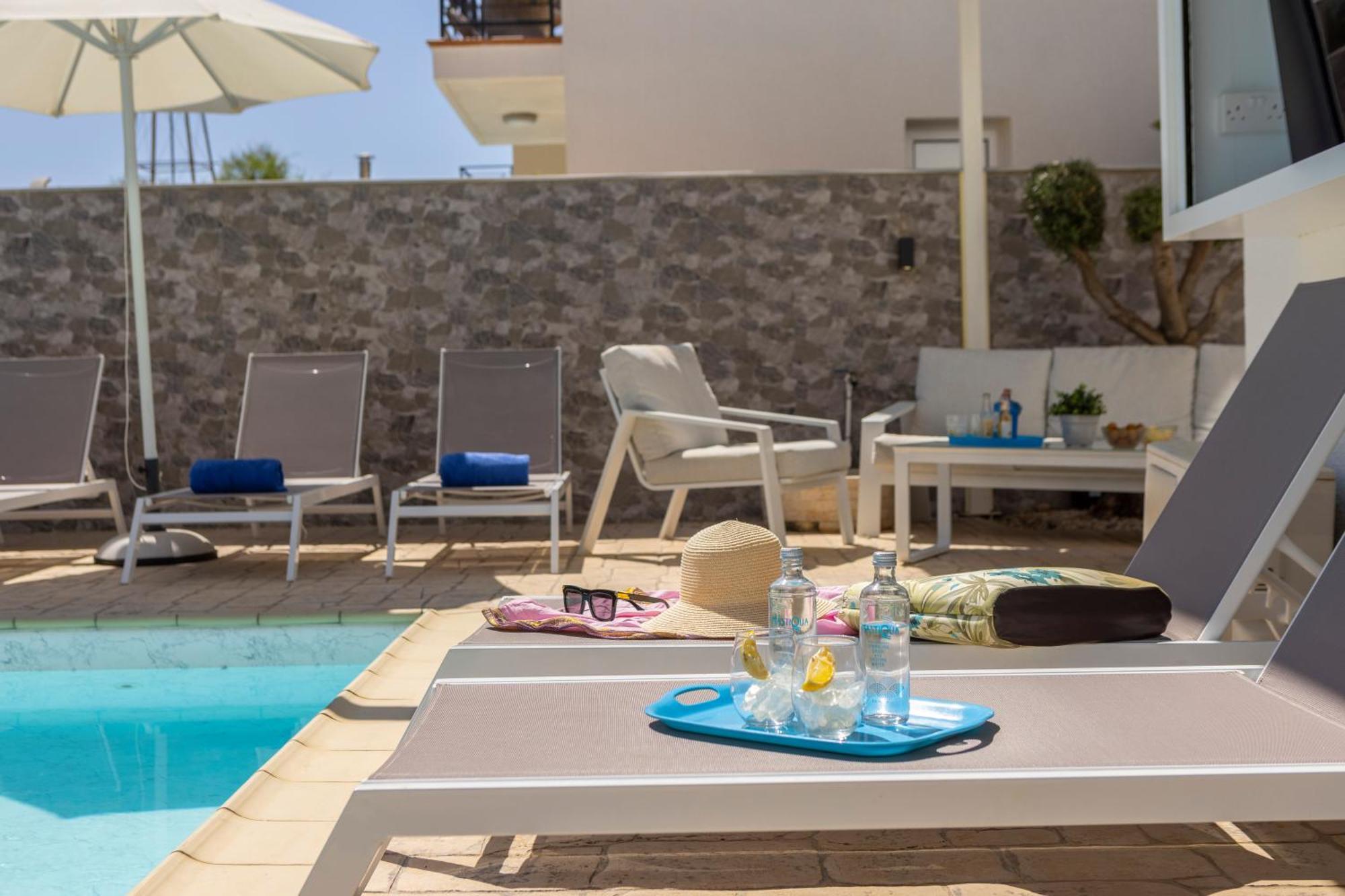 Accomoteleia Crystal Lagoon Villa Protaras Eksteriør bilde